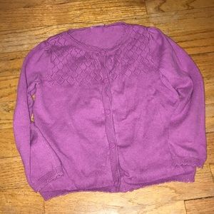 Girls Gymboree Scalloped Sweater